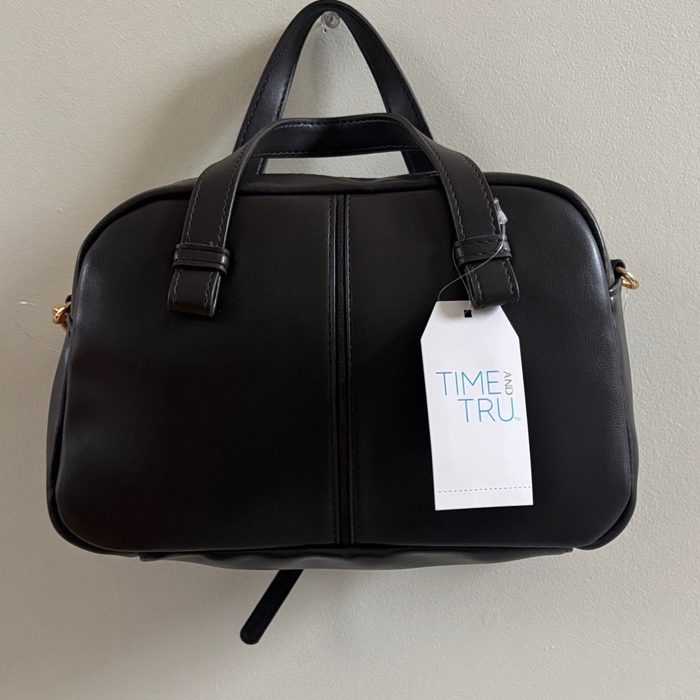 Time and Tru Elegant Black Mini Bag